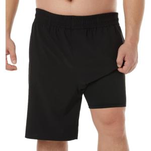 imageBRISIRA Big and Tall Mens Swim Trunks Swim Shorts Compression Liner Swimsuit Bathing Suit Board Shorts 1X6XBlack
