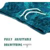 imageBRISIRA Boys Swim Trunks Bathing Suit Compression Boxer Brief Liner AntiChafe Swimsuit Swim Shorts Toddler Kids Youth TeenGreen Tropical