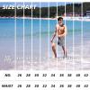 imageBRISIRA Mens Swim Trunks 5 Inch Compression Liner Beach Swim Shorts Bathing Suit Quick Dry 4Way Stretch PocketsLight Grey