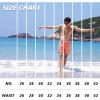 imageBRISIRA Mens Swim Trunks 5 Inch Compression Liner Beach Swim Shorts Bathing Suit Quick Dry 4Way Stretch PocketsYellow Banana