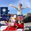 imageBRISIRA Boys Swim Trunks Bathing Suit with Mesh Liner Quick Dry Youth Teen Swim Shorts Kids Swimsuit UPF 50 5t16YAmericanflag