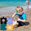 imageBRISIRA Boys Swim Trunks Bathing Suit with Mesh Liner Quick Dry Youth Teen Swim Shorts Kids Swimsuit UPF 50 5t16YBlack