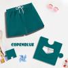 imageBRISIRA Boys Swim Trunks Bathing Suit with Mesh Liner Quick Dry Youth Teen Swim Shorts Kids Swimsuit UPF 50 5t16YBlue