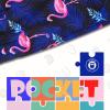 imageBRISIRA Boys Swim Trunks Bathing Suit with Mesh Liner Quick Dry Youth Teen Swim Shorts Kids Swimsuit UPF 50 5t16YFlamingo