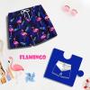 imageBRISIRA Boys Swim Trunks Bathing Suit with Mesh Liner Quick Dry Youth Teen Swim Shorts Kids Swimsuit UPF 50 5t16YFlamingo