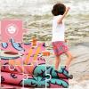 imageBRISIRA Boys Swim Trunks Bathing Suit with Mesh Liner Quick Dry Youth Teen Swim Shorts Kids Swimsuit UPF 50 5t16YPink Avocado