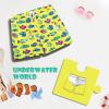 imageBRISIRA Boys Swim Trunks Bathing Suit with Mesh Liner Quick Dry Youth Teen Swim Shorts Kids Swimsuit UPF 50 5t16YUnderwater World