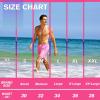 imageBRISIRA Mens Swim Trunks Neon 5quot Bathing Suit Compression Liner Nylon Swim Shorts Beach Swimsuit Swimwear Quick Dry PocketsHotpink