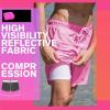 imageBRISIRA Mens Swim Trunks Neon 5quot Bathing Suit Compression Liner Nylon Swim Shorts Beach Swimsuit Swimwear Quick Dry PocketsHotpink