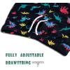 imageBRISIRA Boys Swim Trunks Bathing Suit Compression Boxer Brief Liner AntiChafe Swimsuit Swim Shorts Toddler Kids Youth TeenBlack Dino