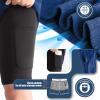 imageBRISIRA Big and Tall Swim Trunks for Men Quick Dry Board Shorts Compression Liner and Zipper Pockets 1X6XNavy