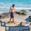 imageBRISIRA Big and Tall Swim Trunks for Men Quick Dry Board Shorts Compression Liner and Zipper Pockets 1X6XNavy