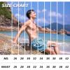 imageBRISIRA Mens Swim Trunks 5 Inch Compression Liner Beach Swim Shorts Bathing Suit Quick Dry 4Way Stretch PocketsIcelakeblue