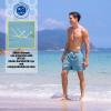 imageBRISIRA Mens Swim Trunks 5 Inch Compression Liner Beach Swim Shorts Bathing Suit Quick Dry 4Way Stretch PocketsIcelakeblue