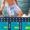 imageBRISIRA Mens Swim Trunks 5 Inch Compression Liner Beach Swim Shorts Bathing Suit Breathable Quick Dry Zipper PocketBluewhite Tiedye