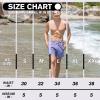 imageBRISIRA Mens Swim Trunks Washed Look Compression Liner 5 inch Swim Shorts Quick Dry Retro Bathing Suit Lightweight PocketGrayish Purple