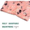 image:imageBRISIRA Boys Swim Trunks with Compression Liner Youth Bathing Suit Quick Dry AntiChafe Swimsuit Swim Shorts Kid Toddler TeenLightpink Flamingo