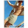 image:imageBRISIRA Mens Swim Trunks Vintage Compression Liner 5 inch Retro Swim Shorts Quick Dry Bathing Suit Lightweight PocketCamel