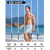 image:imageBRISIRA Mens Swim Trunks Vintage Compression Liner 5 inch Retro Swim Shorts Quick Dry Bathing Suit Lightweight PocketLight Blue
