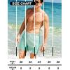 image:imageBRISIRA Mens Swim Trunks Vintage Compression Liner 5 inch Retro Swim Shorts Quick Dry Bathing Suit Lightweight PocketSilt Green