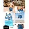 image:imageBRISIRA Mens Swim Trunks 5 Inch Compression Liner Beach Swim Shorts Bathing Suit Quick Dry 4Way Stretch PocketsDarkblue Tropical