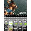image:imageBRISIRA Mens Swim Trunks 5 Inch Compression Liner Beach Swim Shorts Bathing Suit Quick Dry 4Way Stretch PocketsDarkblue Tropical
