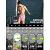 image:imageBRISIRA Mens Swim Trunks 5 Inch Compression Liner Beach Swim Shorts Bathing Suit Quick Dry 4Way Stretch PocketsPink Ocean