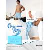image:imageBRISIRA Mens Swim Trunks 5 Inch Compression Liner Beach Swim Shorts Bathing Suit Quick Dry 4Way Stretch PocketsWhite Blue Waves
