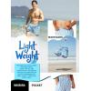 image:imageBRISIRA Mens Swim Trunks 5 Inch Compression Liner Beach Swim Shorts Bathing Suit Quick Dry 4Way Stretch PocketsWhite Blue Waves