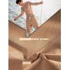 image:imageBRISIRA Mens Swim Trunks 5 Textured Ribbed amp Leopard Bathing Suit Compression Liner Board Shorts Beach Swimsuit Quick DryBrown Leopard