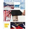 image:imageBRISIRA Mens Swim Trunks 9 Compression Liner Long Board Shorts Swim Shorts Bathing Suit Swimsuit Beach AntiChafe Quick DryAmerican Flag