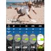 image:imageBRISIRA Mens Swim Trunks 9 Compression Liner Long Board Shorts Swim Shorts Bathing Suit Swimsuit Beach AntiChafe Quick DryGray Spikes