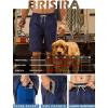 image:imageBRISIRA Mens Swim Trunks 9 Compression Liner Long Board Shorts Swim Shorts Bathing Suit Swimsuit Beach AntiChafe Quick DryNavy Coconut Trees