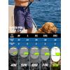 image:imageBRISIRA Mens Swim Trunks 9 Compression Liner Long Board Shorts Swim Shorts Bathing Suit Swimsuit Beach AntiChafe Quick DryNavy Coconut Trees