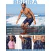 image:imageBRISIRA Mens Swim Trunks 9 Compression Liner Long Board Shorts Swim Shorts Bathing Suit Swimsuit Beach AntiChafe Quick DryNavy Pineapple  Coconut