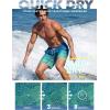 image:imageBRISIRA Mens Swim Trunks 9 Compression Liner Long Board Shorts Swim Shorts Bathing Suit Swimsuit Beach AntiChafe Quick DryPineapple Gradient