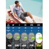 image:imageBRISIRA Mens Swim Trunks 9 Compression Liner Long Board Shorts Swim Shorts Bathing Suit Swimsuit Beach AntiChafe Quick DrySpike Camo
