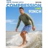 image:imageBRISIRA Mens Swim Trunks 9 Compression Liner Long Board Shorts Swim Shorts Bathing Suit Swimsuit Beach AntiChafe Quick DryWhite  Blue Stripes