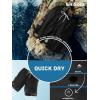 image:imageBRISIRA Mens Swim Trunks 9 Inch Long Board Shorts with Compression Liner SideampCargo Pockets Bathing Suit Beach Quick DryBlack Usa Flagleaf