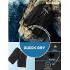 image:imageBRISIRA Mens Swim Trunks 9 Inch Long Board Shorts with Compression Liner SideampCargo Pockets Bathing Suit Beach Quick DryBlackblue Tropical
