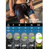 image:imageBRISIRA Mens Swim Trunks 9 Inch Long Board Shorts with Compression Liner SideampCargo Pockets Bathing Suit Beach Quick DryBlackblue Tropical