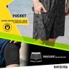 image:imageBRISIRA Mens Swim Trunks Bathing Suit 9 Inch Inseam Compression Liner Beach Long Board Shorts Swimsuit AntiChafe Quick DryBlackgray Flower