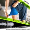 image:imageBRISIRA Mens Swim Trunks Bathing Suit 9 Inch Inseam Compression Liner Beach Long Board Shorts Swimsuit AntiChafe Quick DryBlue Darkstripes
