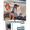 image:imageBRISIRA Mens Swim Trunks Bathing Suit 9 Inch Inseam Compression Liner Long Board Shorts Beach Swimsuit Swimwear Quick DryBlackwhite Stripe