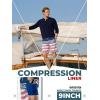 image:imageBRISIRA Mens Swim Trunks Bathing Suit 9 Inch Inseam Compression Liner Long Board Shorts Beach Swimsuit Swimwear Quick DryBluewhitered