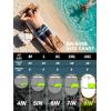 image:imageBRISIRA Mens Swim Trunks Bathing Suit 9 Inch Inseam Compression Liner Long Board Shorts Beach Swimsuit Swimwear Quick DryCoconuttree Silhouette