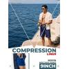 image:imageBRISIRA Mens Swim Trunks Bathing Suit 9 Inch Inseam Compression Liner Long Board Shorts Beach Swimsuit Swimwear Quick DryDarkblue Palm