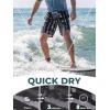 image:imageBRISIRA Mens Swim Trunks Bathing Suit 9 Inch Inseam Compression Liner Long Board Shorts Beach Swimsuit Swimwear Quick DryStripe Americanflag