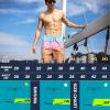 image:imageBRISIRA Mens Swim Trunks Bathing Suit 5 Inch Inseam Compression Liner Beach Swim Shorts Swimwear Quick Dry Zipper PocketIcecream Drip