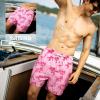 image:imageBRISIRA Mens Swim Trunks Bathing Suit 5 Inch Inseam Compression Liner Beach Swim Shorts Swimwear Quick Dry Zipper PocketPinkgradient Floral